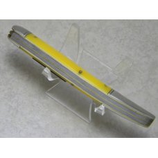 Schrade Walden NY USA Yellow Model 208Y Fishermans Pal Toothpick Fish Knife c.1957-1963 Schrade Walden NY USA Yellow Model 208Y Fishermans Pal Toothpick Fish Knife c.1957-1963