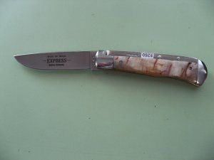 SCHATT & MORGAN #3 EXPRESS AUTO RAMS HORN DROP POINT 