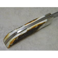 Boker Germany Stainless Tree Brand Stag Little Lockback Knife Boker Germany Stainless Tree Brand Stag Little Lockback Knife