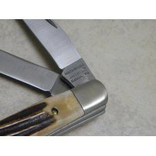 Parker Edwards Alabama, USA Eagle Brand Genuine Stag A95155S Mini Trapper Knife in Box c.1986 Parker Edwards Alabama, USA Eagle Brand Genuine Stag A95155S Mini Trapper Knife in Box c.1986