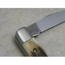 Parker Edwards Alabama, USA Eagle Brand Genuine Stag A95155S Mini Trapper Knife in Box c.1986 Parker Edwards Alabama, USA Eagle Brand Genuine Stag A95155S Mini Trapper Knife in Box c.1986