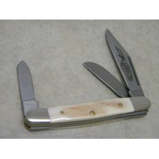Parker Edwards Alabama, USA Eagle Brand Smooth Bone 95143 Stockman Knife in Box c.1980's Parker Edwards Alabama, USA Eagle Brand Smooth Bone 95143 Stockman Knife in Box c.1980's