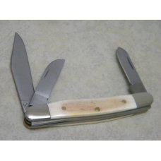 Parker Edwards Alabama, USA Eagle Brand Smooth Bone 95143 Stockman Knife in Box c.1980's Parker Edwards Alabama, USA Eagle Brand Smooth Bone 95143 Stockman Knife in Box c.1980's