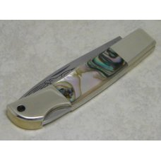 Parker Cut. Co. Surgical Steel Japan Abalone Pearl Eagle Brand Lockback Knife in Box Parker Cut. Co. Surgical Steel Japan Abalone Pearl Eagle Brand Lockback Knife in Box