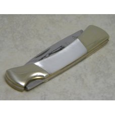 Frost Cutlery Japan Genuine Mother of Pearl "The Fox" Nude Lady Lockback Knife in Box Frost Cutlery Japan Genuine Mother of Pearl "The Fox" Nude Lady Lockback Knife in Box