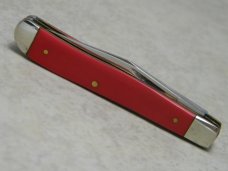 Queen Cutlery Co. Made in USA Smooth Red #17 "Little Red" Peanut Knife c.1970's Queen Cutlery Co. Made in USA Smooth Red #17 "Little Red" Peanut Knife c.1970's