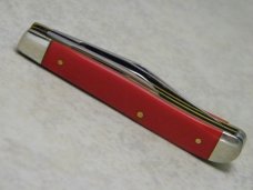 Queen Cutlery Co. Made in USA Smooth Red #17 "Little Red" Peanut Knife c.1970's Queen Cutlery Co. Made in USA Smooth Red #17 "Little Red" Peanut Knife c.1970's