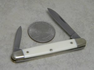 Bulldog Brand Solingen Germany Genuine Pre Ban Elephant Tusk Ivory Small Pen Knife c.2000