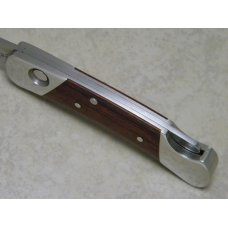 Buck USA Model 500 Rosewood Duke Factory Switchblade Lockback Knife & Pouch in Box c.2002 Buck USA Model 500 Rosewood Duke Factory Switchblade Lockback Knife & Pouch in Box c.2002