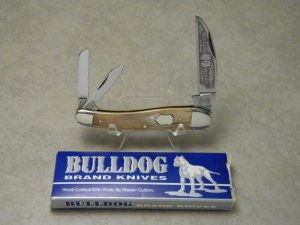 Bulldog Brand Solingen Germany Genuine Mastodon Ivory "Prototype" Large Whittler Knife in Box