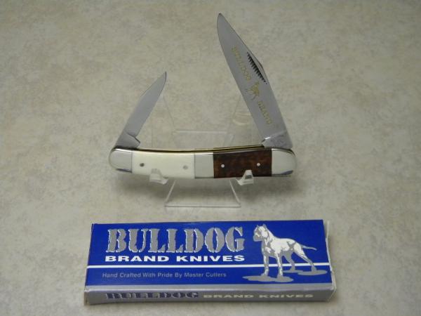 Bulldog Brand Solingen Germany Genuine Ivory & Snake Wood Large Half Whittler Knife 1 of 7 c.2000 Bulldog Brand Solingen Germany Genuine Ivory & Snake Wood Large Half Whittler Knife 1 of 7 c.2000