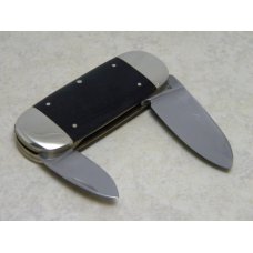 Bulldog Brand Solingen Germany Genuine Buffalo Horn Small Sunfish Knife in Box 1 of 10 c.1997 Bulldog Brand Solingen Germany Genuine Buffalo Horn Small Sunfish Knife in Box 1 of 10 c.1997