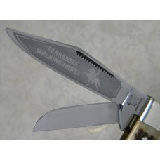 Bulldog Brand Solingen Germany Stag Tennessee Walking Horse Stockman Knife c.2000 Bulldog Brand Solingen Germany Stag Tennessee Walking Horse Stockman Knife c.2000