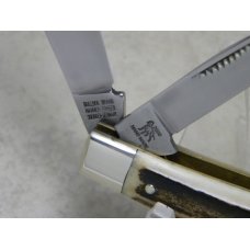 Bulldog Brand Solingen Germany Stag Tennessee Walking Horse Stockman Knife c.2000 Bulldog Brand Solingen Germany Stag Tennessee Walking Horse Stockman Knife c.2000