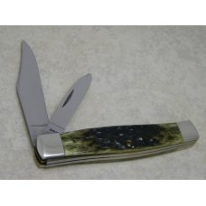 Case XX SS USA 5 Dot (1985) Green Bone G6292 Large Jack Knife "Large Shield" Case XX SS USA 5 Dot (1985) Green Bone G6292 Large Jack Knife "Large Shield"