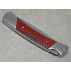 Buck USA Model # 501 Raccoon Gold Etch "Buck Bandit" 001 of 250 Wood Lockback Knife in Box c.1984 Buck USA Model # 501 Raccoon Gold Etch "Buck Bandit" 001 of 250 Wood Lockback Knife in Box c.1984