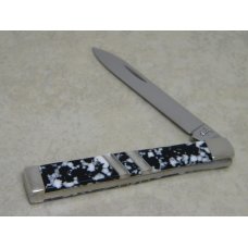 Case XX USA 2006 Black & White Jasper EX185 SS Exotic Doctor's Knife in Box Case XX USA 2006 Black & White Jasper EX185 SS Exotic Doctor's Knife in Box