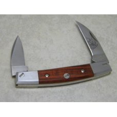 Bulldog Brand Pit Bulls Wood 2 Blade Congress Knife in Box Bulldog Brand Pit Bulls Wood 2 Blade Congress Knife in Box