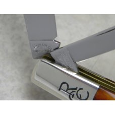 Robeson ShurEdge USA Mastercraft (Queen Cut. Co.) Saw Cut Bone Barlow Knife in Box Robeson ShurEdge USA Mastercraft (Queen Cut. Co.) Saw Cut Bone Barlow Knife in Box