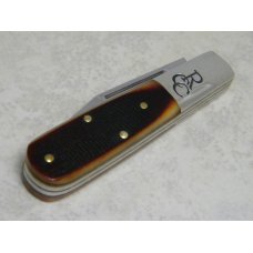 Robeson ShurEdge USA Mastercraft (Queen Cut. Co.) Saw Cut Bone Barlow Knife in Box Robeson ShurEdge USA Mastercraft (Queen Cut. Co.) Saw Cut Bone Barlow Knife in Box