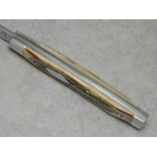 Queen Cut. Co. Titusville PA Genuine Stag 1 Blade Doctor's Knife Queen Cut. Co. Titusville PA Genuine Stag 1 Blade Doctor's Knife