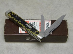 Schatt & Morgan Titusville PA Green Bone 042166 Doctor's Knife in Box