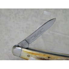 Schatt & Morgan Titusville PA Genuine Stag 032146 Half Whittler Knife in Box Schatt & Morgan Titusville PA Genuine Stag 032146 Half Whittler Knife in Box