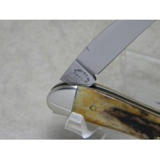 Schatt & Morgan Titusville PA Genuine Stag 032146 Half Whittler Knife in Box Schatt & Morgan Titusville PA Genuine Stag 032146 Half Whittler Knife in Box