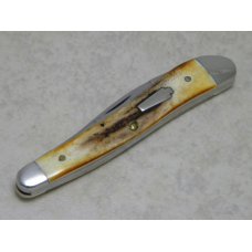 Schatt & Morgan Titusville PA Genuine Stag 032146 Half Whittler Knife in Box Schatt & Morgan Titusville PA Genuine Stag 032146 Half Whittler Knife in Box