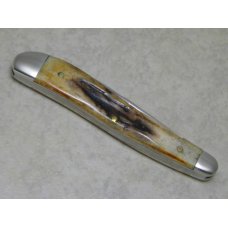 Schatt & Morgan Titusville PA Genuine Stag 032146 Half Whittler Knife in Box Schatt & Morgan Titusville PA Genuine Stag 032146 Half Whittler Knife in Box