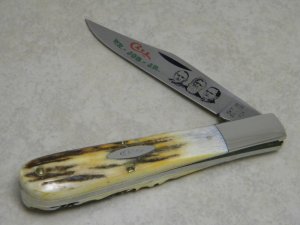 Case XX Stainless USA 1 Dot (1979) Stag 5143 SSP Case Founders Daddy Barlow Knife