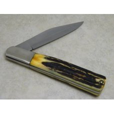 Cripple Creek Old Fort TN USA by Bob Cargill Genuine Stag Sachem Daddy Barlow Knife 1 of 100 Cripple Creek Old Fort TN USA by Bob Cargill Genuine Stag Sachem Daddy Barlow Knife 1 of 100