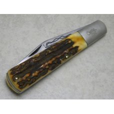 Cripple Creek Old Fort TN USA by Bob Cargill Genuine Stag Sachem Daddy Barlow Knife 1 of 100 Cripple Creek Old Fort TN USA by Bob Cargill Genuine Stag Sachem Daddy Barlow Knife 1 of 100