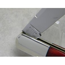 Robeson ShurEdge USA (Queen Cut. Co.) Saw Cut Red Bone 612224 Daddy Barlow Knife c.1999