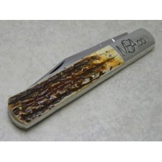 Marbles M.S.A. Co. 03 Gladstone, Mich USA Genuine Stag Daddy Barlow Knife c.2003 Marbles M.S.A. Co. 03 Gladstone, Mich USA Genuine Stag Daddy Barlow Knife c.2003