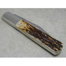 Marbles M.S.A. Co. 03 Gladstone, Mich USA Genuine Stag Daddy Barlow Knife c.2003 Marbles M.S.A. Co. 03 Gladstone, Mich USA Genuine Stag Daddy Barlow Knife c.2003