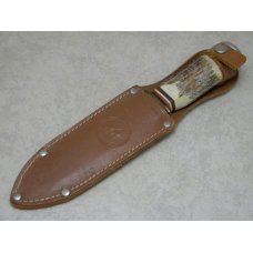 Robt Klaas Kissing Crane Solingen Germany Apache Stag Fixed Blade Sheath Knife Robt Klaas Kissing Crane Solingen Germany Apache Stag Fixed Blade Sheath Knife