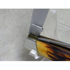 Camillus New York USA Sword Brand #78 Imitation Stag Stockman Knife in Box Camillus New York USA Sword Brand #78 Imitation Stag Stockman Knife in Box