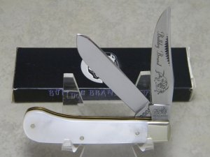Bulldog Brand Solingen Germany Pearl "Prototype" Barehead Jack Knife in Box c.2005