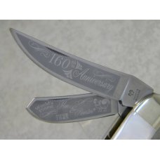 Hen & Rooster Solingen Germany 213-MOP Pearl 160th Anniversary Sowbelly Knife in Box c.2005 Hen & Rooster Solingen Germany 213-MOP Pearl 160th Anniversary Sowbelly Knife in Box c.2005