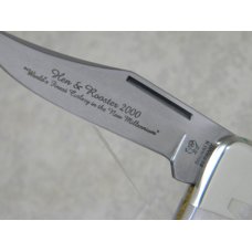 Hen & Rooster Solingen Germany 351-MOP Pearl Lockback Knife in Box c.2000 Hen & Rooster Solingen Germany 351-MOP Pearl Lockback Knife in Box c.2000