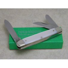 Hen & Rooster Solingen Germany 193-MOP Pearl Sleeveboard Whittler Knife in Box Hen & Rooster Solingen Germany 193-MOP Pearl Sleeveboard Whittler Knife in Box