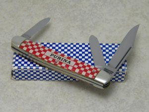 Kutmaster Utica N.Y. USA Purina Stockman Knife in Box