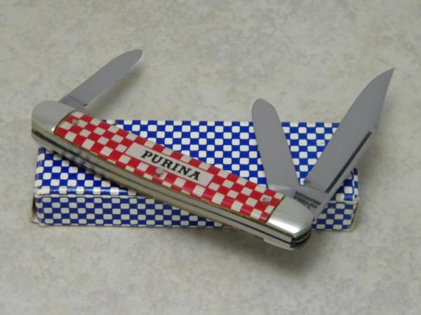 Kutmaster Utica N.Y. USA Purina Stockman Knife in Box
