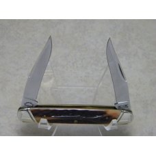 Schatt & Morgan Titusville PA Genuine Bone 042121 Small Muskrat Knife in Box c.2010 Schatt & Morgan Titusville PA Genuine Bone 042121 Small Muskrat Knife in Box c.2010
