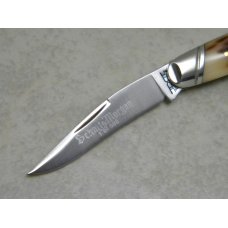 Schatt & Morgan Titusville PA Genuine Bone 042121 Small Muskrat Knife in Box c.2010 Schatt & Morgan Titusville PA Genuine Bone 042121 Small Muskrat Knife in Box c.2010