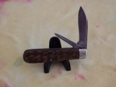 Utica 2 Blade Jack Nice jigged brown bone handles Utica 2 Blade Jack Nice jigged brown bone handles