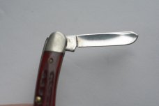 CASE XX 6318 SS red bone folding pocket knife CASE XX 6318 SS red bone folding pocket knife