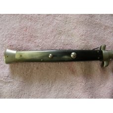 Jumbo Auto Horn Handle Knife Inox Jumbo Auto Horn Handle Knife Inox