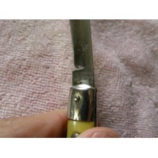 Nice Old Auto-Fishtail Knife-Shur-Snap Nice Old Auto-Fishtail Knife-Shur-Snap